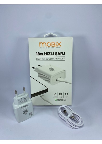 Apple iPhone 12 Pro Max Uyumlu 18 Watt Lightning Hızlı Şarj Aleti