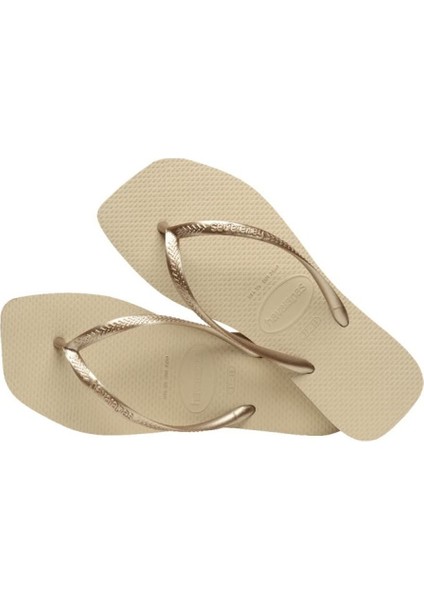 Square Sand Grey Terlik 0154