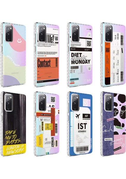 Galaxy S20 Fe Kılıf Airbag Kenarlı Renkli Desenli Silikon Zore Elegans KAPAK-NO8-8680436629987-MLTD8 fiyatları