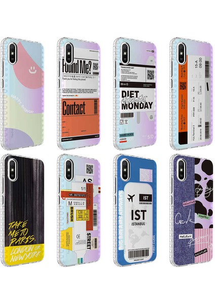 Xiaomi Redmi 9A Kılıf Airbag Kenarlı Renkli Desenli Silikon Zore Elegans KAPAK-NO7-8680436630297-MLT fiyatları