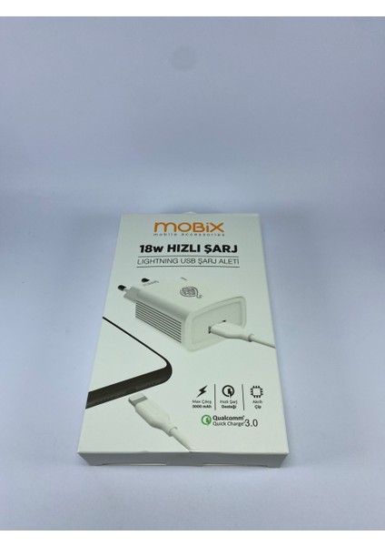 Apple iPhone 14 Pro Max Uyumlu 18 Watt Lightning Hızlı Şarj Aleti