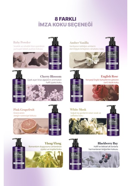 Yoğun Nemlendirici ve Besleyici Saç Kremi KUNDAL Honey&Macadamia Protein Treatment 100ml Baby Powder