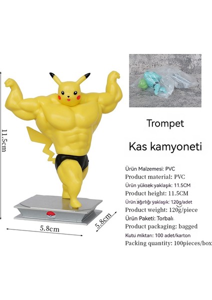 11 cm Fitness Kasları Ördek Pikap Anime El Modeli (Yurt Dışından) indirimleri