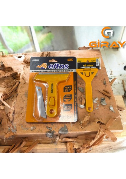 Cam Kazıma Bıçağı