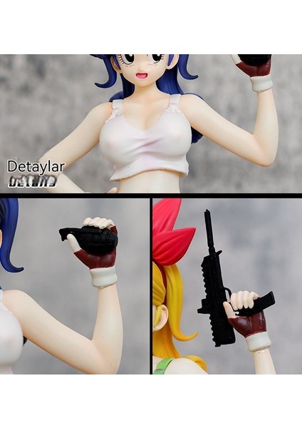 30 cm Dragon Ball Güzel Kız Lanqi Sarışın El Modeli (Yurt Dışından)