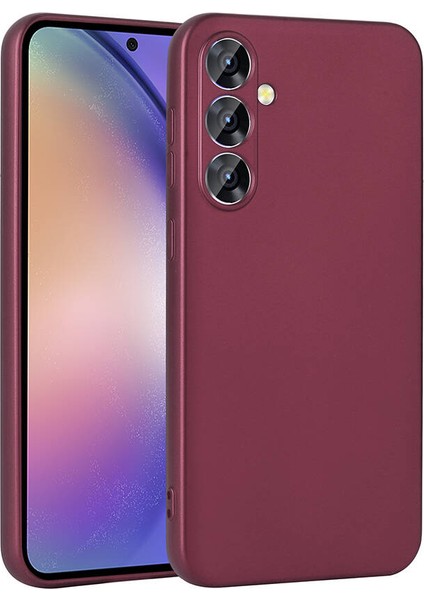 Galaxy A55 Kılıf Zore Premier Silikon KAPAK-MÜRDÜM-8680436761991-MLTD100565