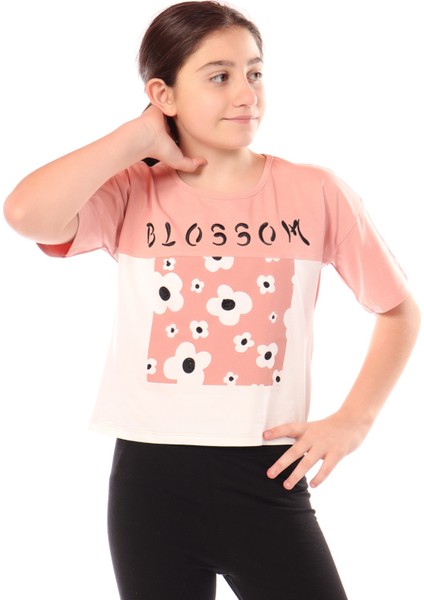 Kız Çocuk Baskılı Tişört