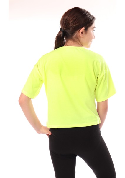 Kız Çocuk Baskılı Tişört