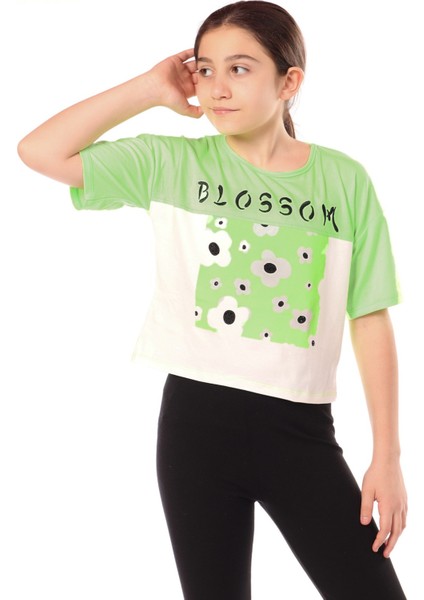 Kız Çocuk Baskılı Tişört