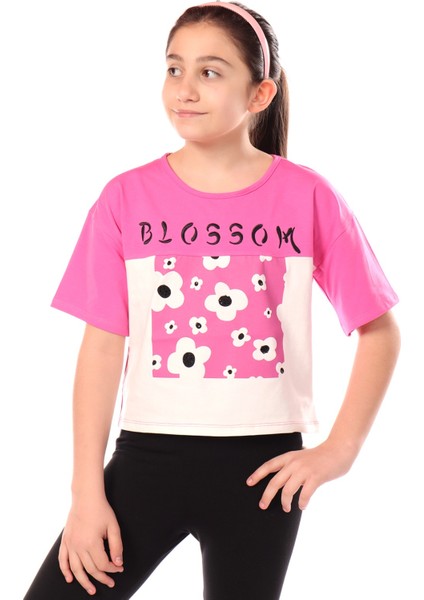 Kız Çocuk Baskılı Tişört