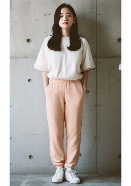 Üç Iplik Şardonlu Eşofman Altı