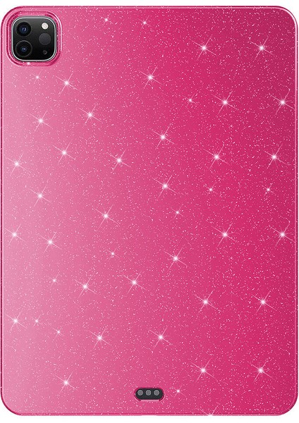 Apple iPad Pro 11 2022 M2 Simli Parlak Görünümlü Uyumlu Tablet Koton Kılıf-Derin MOR-8680436774656-ML