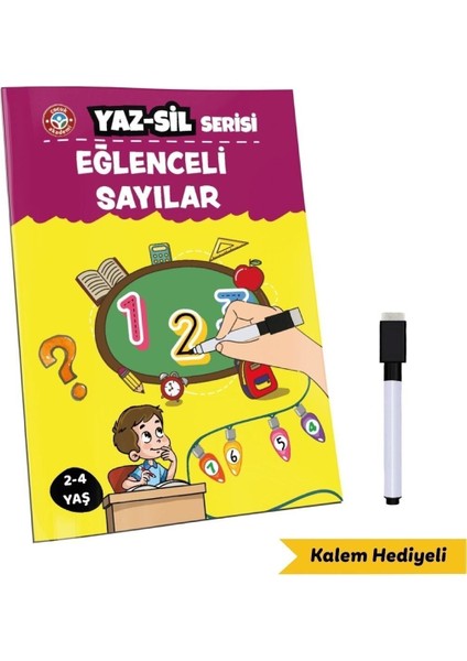 Yaz Sil Serisi Eğlenceli Sayılar