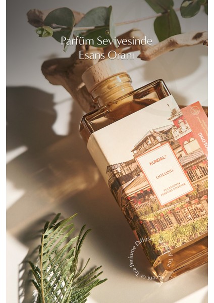 Parfüm Difüzörü Çay Serisi KUNDAL Perfume Diffuser Tea Edition 140ml (Oolong)