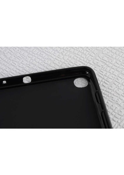 Galaxy Tab A 10.1 (2019) T510 Kılıf Uyumlu Tablet Süper Silikon KAPAK-BEYAZ-8680436575451-MLTD