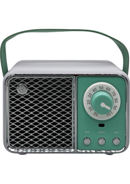 Kablosuz Hoparlör Yaratıcı Hediye Mini Nostajik Hoparlör Subwoofer Kablosuz Radyo Görünümlü Hoparlör
