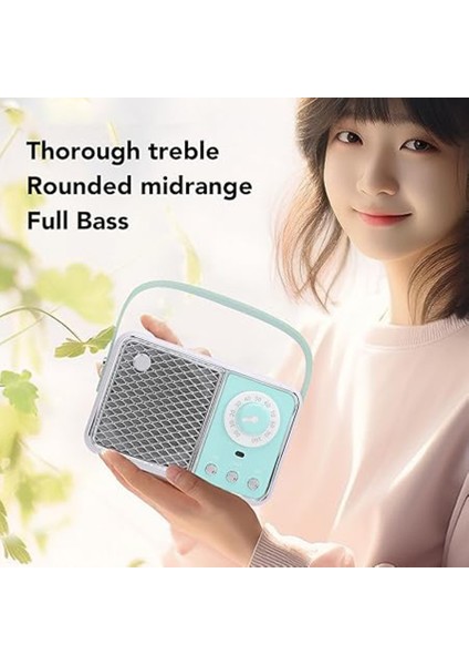 Kablosuz Hoparlör Yaratıcı Hediye Mini Nostajik Hoparlör Subwoofer Kablosuz Radyo Görünümlü Hoparlör fiyatları