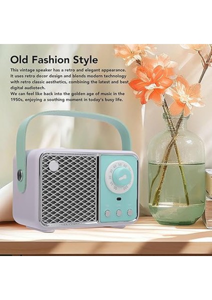 Kablosuz Hoparlör Yaratıcı Hediye Mini Nostajik Hoparlör Subwoofer Kablosuz Radyo Görünümlü Hoparlör indirimleri