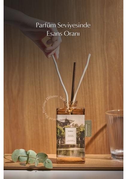 Parfüm Difüzörü Çay Serisi KUNDAL Perfume Diffuser Tea Edition 140ml (Baihao Yinzhen)