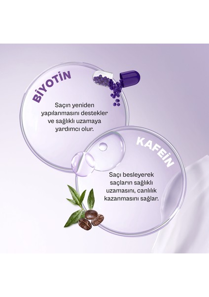 Expert Biotin & Kafein 3'lü Saç Bakım Seti - vegan