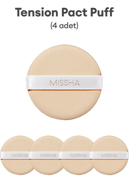 İnce ve Eşit Uygulama Sağlayan Makyaj Süngeri Tension Pact Puff (Fitting)