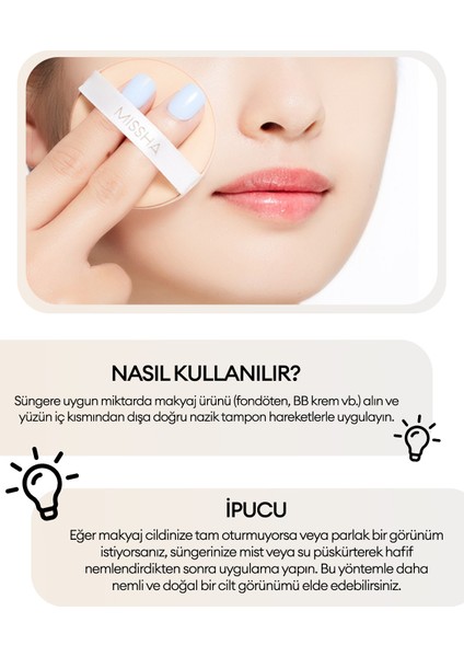 İnce ve Eşit Uygulama Sağlayan Makyaj Süngeri Tension Pact Puff (Fitting) fırsatları