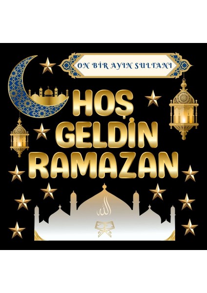 Hoş Geldin Ramazan Ev Okul Duvar Süsü