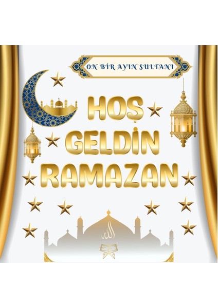 Hoş Geldin Ramazan Ev Okul Duvar Süsü
