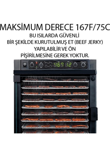 - Sedona Express 25 Lt. Meyve Ve Sebze Kurutma Makinesi - SDE-S6780-F