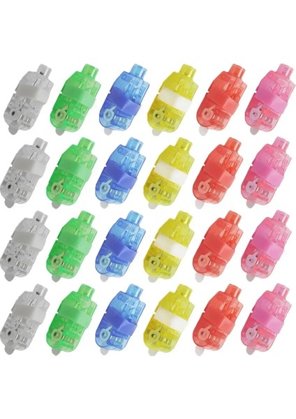 Renk Radom 1/20 Adet Çocuk LED Işıkları Parmak Yüzük Aydınlık Oyuncaklar Karanlıkta Parlayan Yanıp Sönen Halka Sahne Light Up Oynarken Parti Malzemeleri (Yurt Dışından)