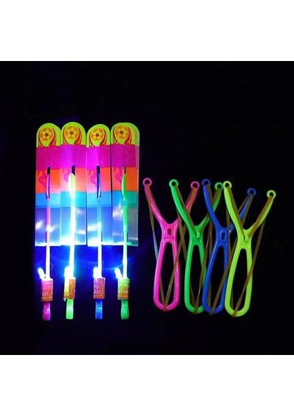 1pc Mavi Işık-B 1pc LED Aydınlatma Aydınlık Oyuncak Uçan Sapan Oyuncak Noel Dekor Işık Hızla Hızlı Mancınık Çocuk Çocuk Yenilik Oyuncak Komik Hediye (Yurt Dışından)