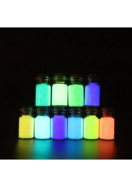 Turuncu Gündüz 10G Karanlıkta Glow Aydınlık Parti Parlak Gece Parlayan Kum Boya Oyuncaklar Yıldız Şişe Dıy Floresan Çocuklar Için Noel Hediyesi (Yurt Dışından) indirimleri