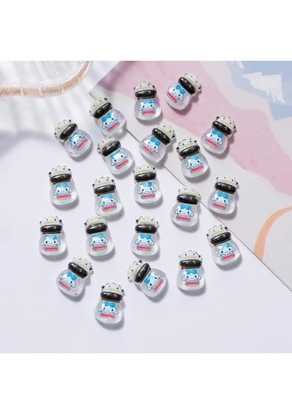Stil 10 20 Adet Reçine Sanrioed Tırnak Aksesuarları Pochacco Cinnamoroll Kuromi Aydınlık Melodi Manikür Sanat Dekoru Dıy Aksesuarları Oyuncaklar Hediye (Yurt Dışından)