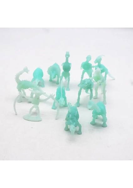 12 Adet 12 Adet Karanlıkta Glow Dinozor Oyuncak Aydınlık Dinozor Modeli Şekil Oyuncak Dekorasyon Parti Favor Doğum Günü Hediyesi Çocuklar Için (Yurt Dışından)