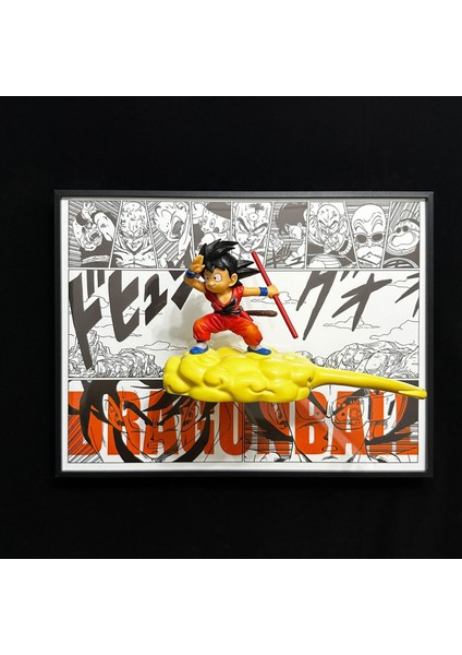 Seven Dragon Ball Diorama 3D Model Süsleme Comic Plus Model (Yurt Dışından)