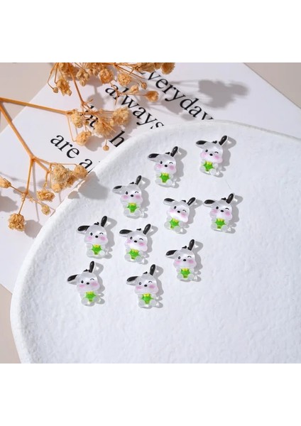 8no Aydınlık 20 Adet Reçine Sanrioed Tırnak Aksesuarları Pochacco Cinnamoroll Kuromi Aydınlık Melodi Manikür Sanat Dekoru Dıy Aksesuarları Oyuncaklar Hediye (Yurt Dışından)