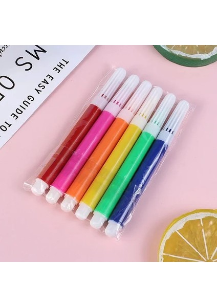 6 Adet Kalem Dıy Graffiti Çanta Işaretleyiciler ile El Yapımı Boyama Olmayan Dokuma Çanta Çocuklar Için Sanat El Sanatları Renk Dolum Çizim Oyuncaklar (Yurt Dışından)