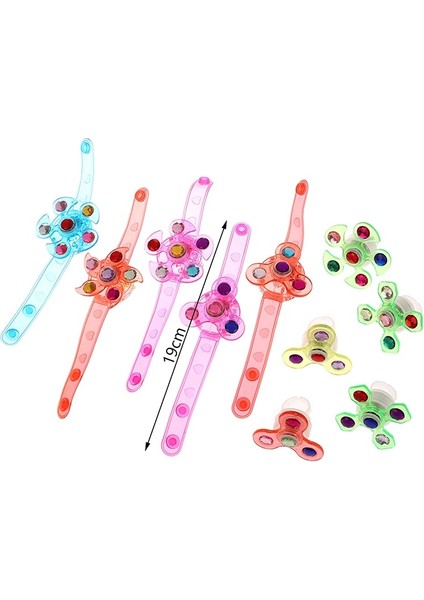 A2 Çocuk Oyuncak Yüzük Bilek Bandı Aydınlık Fidget Spinner Oyuncak Çocuk Parti Lehine Doğum Günü Konuk Eşantiyon Mevcut Yılbaşı Hediyeleri (Yurt Dışından)