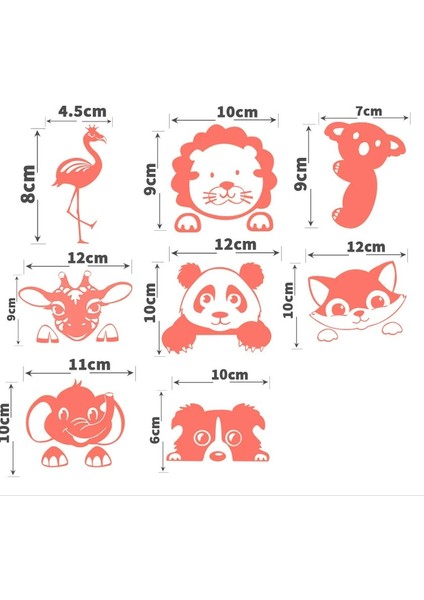 Pembe Köpek Yavrusu Pembe Aydınlık Boya Karikatür Anahtarı Duvar Sticker Karanlıkta Glow Kedi Floresan Peri Ay Yıldız Çocuk Ev Ipucu Dekorasyon Oyuncaklar (Yurt Dışından) modelleri