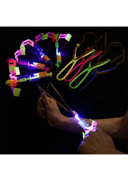 Küçük - Mavi Işık 1 Adet LED Aydınlatma Yukarı Aydınlık Oyuncak Uçan Sapan Uçan Oyuncaklar Noel Dekor Işık Hızla Mancınık (Yurt Dışından) indirimleri