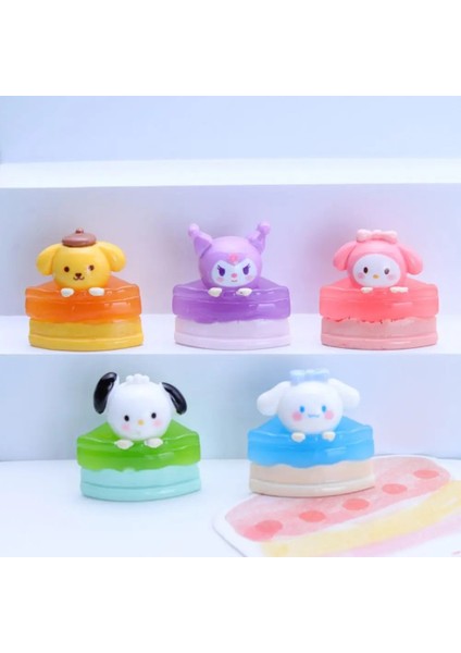 Cinnamoroll 5 Adet Sanrio Reçine Şekil Pochacco Cinnamoroll Kuromi Kek Aydınlık Telefon Kılıfı Diy Aksesuarları Benim Melody Tokalar Dekor Oyuncaklar Hediye (Yurt Dışından) fırsatları