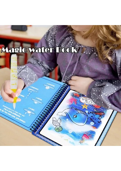 Trafik A Sihirli Su Çizim Kitabı Yeniden Kullanılabilir Boyama Kitabı Boyama Çizim Oyuncaklar Montessori Duyusal Erken Eğitim Oyuncaklar Çocuklar Için (Yurt Dışından) modelleri