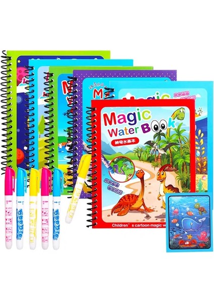 Trafik A Sihirli Su Çizim Kitabı Yeniden Kullanılabilir Boyama Kitabı Boyama Çizim Oyuncaklar Montessori Duyusal Erken Eğitim Oyuncaklar Çocuklar Için (Yurt Dışından) fırsatları