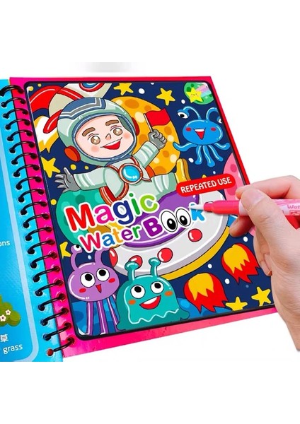 1 Adet Kalem Çocuk Sihirli Su Çizim Kitabı Yeniden Kullanılabilir Boyama Karikatür Erken Eğitim Montessori Oyuncaklar Çocuklar Için Büyülü Grafiti Kurulu (Yurt Dışından) modelleri
