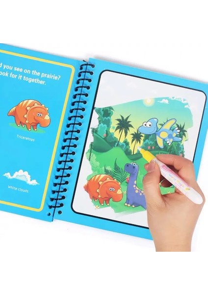 1 Adet Kalem Çocuk Sihirli Su Çizim Kitabı Yeniden Kullanılabilir Boyama Karikatür Erken Eğitim Montessori Oyuncaklar Çocuklar Için Büyülü Grafiti Kurulu (Yurt Dışından) indirimleri