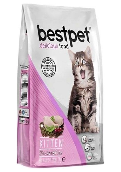 Best Pet Tavuklu Yavru Kedi Maması 15 kg