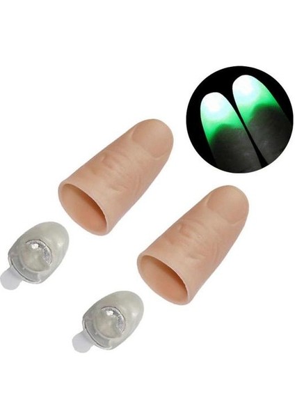 Stil D Başparmak LED Işık Up Oyuncaklar Çocuklar Büyülü Trick Sahne Komik Yanıp Sönen Parmaklar Fantastik Parlayan Oyuncaklar Çocuk Aydınlık Hediyeler (Yurt Dışından)