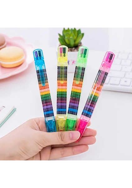 Rastgele Renk Çocuk Çizim Oyuncaklar 20 Renk Balmumu Boya Kalemi Bebek Komik Yaratıcı Eğitici Yağlıboya Pastel Çocuk Grafiti Çizim Kalemi Rastgele (Yurt Dışından) fiyatları