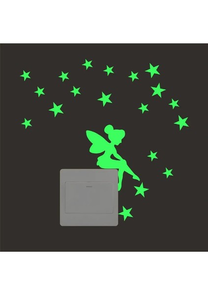 Stil 2 Çocuk Aydınlık Pvc Elektrik Düğmesi Çıkartması Karikatür Karanlıkta Parlayan Duvar Sticker Ev Odası Dekor Kedi Köpek Peri Yıldız Etiket Oyuncaklar (Yurt Dışından) indirimleri