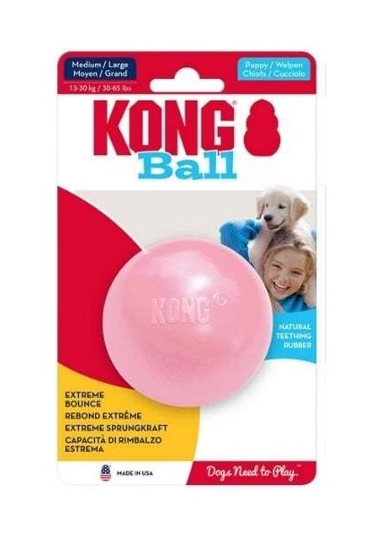 Delikli Top Yavru Köpek Oyuncağı Medium/large Mavi/pembe 7.5 cm fiyatları